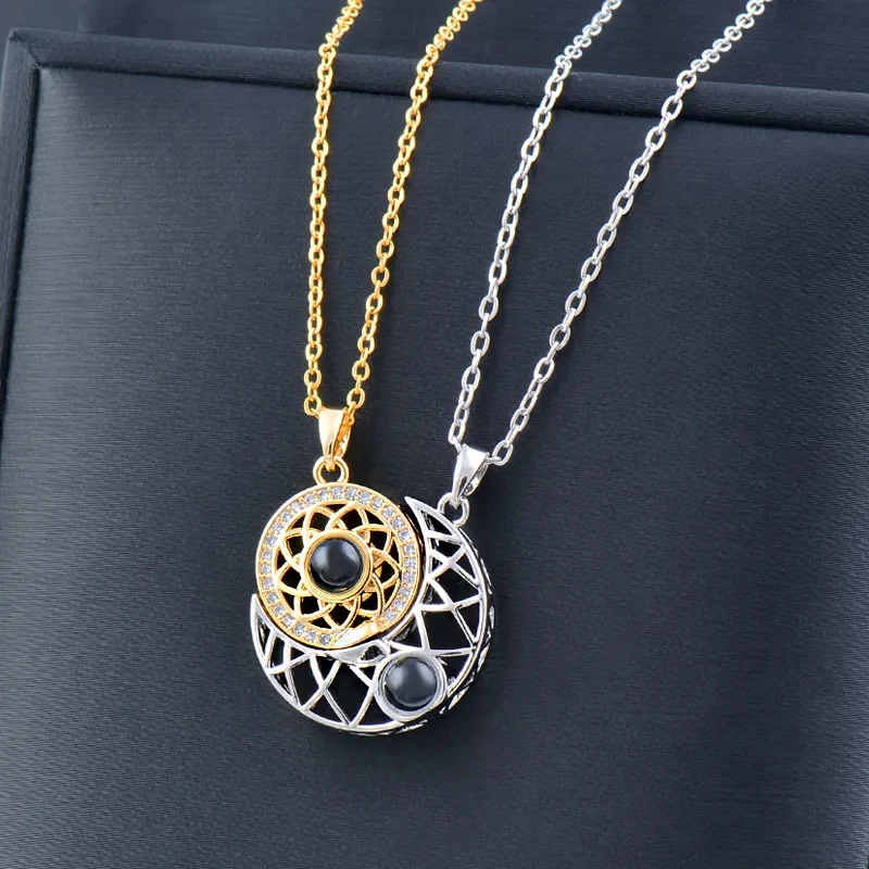 COLLAR SOL Y LUNA (ECLIPSE TOTAL)