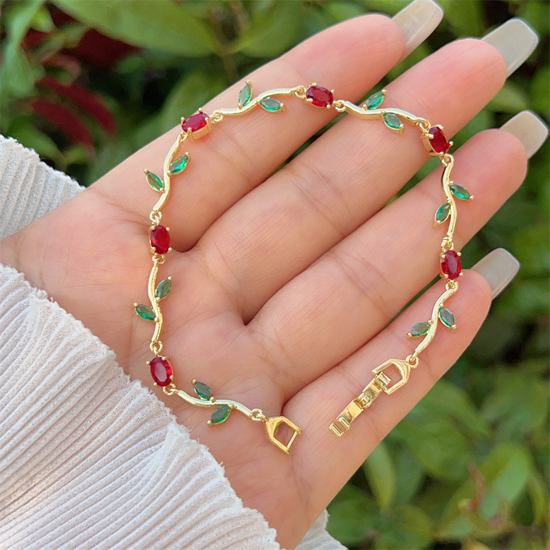BRAZALETE TULIPANES ESPIRALES PREMIUM + PRESENTACIÓN CLÁSICA