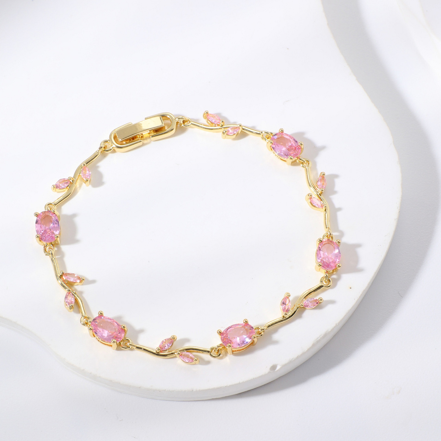 BRAZALETE TULIPANES ESPIRALES PREMIUM + PRESENTACIÓN CLÁSICA