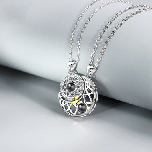 COLLAR SOL Y LUNA (ECLIPSE TOTAL)