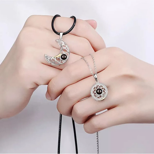 COLLAR SOL Y LUNA (ECLIPSE TOTAL)